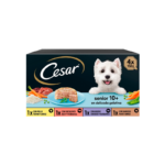 14165 CESAR SENIOR CORDERO Y POLLO PACK 4 TARRINA 150GR