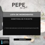 CONFITURA DE PIMIENTO