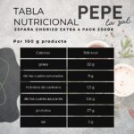 27283 ESPAÑA CHORIZO EXTRA 4 PACK 200GR