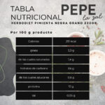 32777 HERBODIET PIMIENTA NEGRA GRANO 230GR
