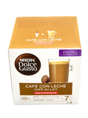 Dolce Gusto® café leche descafeinado