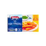 23760 YOUNGS 10 FISH FINGERS 250GR