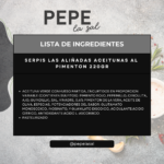 35105 SERPIS LAS ALIÑADAS ACEITUNAS AL PIMENTON 220GR