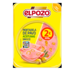 37058 EL POZO MORTADELA DE PAVO ACEITUNAS 225GR