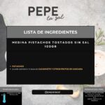 37115 MEDINA PISTACHOS TOSTADOS SIN SAL 100GR