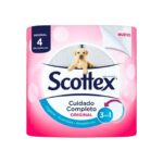 154729 SCOTTEX PAPEL HIGIENICO 4UD