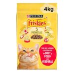 37328 FRISKIES 5 PROMISES COMIDA GATOS 4KG