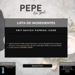17489 FRIT RAVICH PAPRIKA 125GR