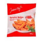 37434 JEDEN TAG KARTOFFEL WEDGES 750GR