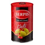 37581 SERPIS ACEITUNA CHILLI 300GR