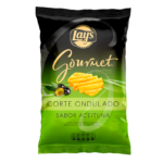 37702 LAYS GOURMET PATTAS CORTE ONDULADO OLIVA150GR