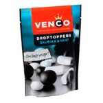 33197 VENCO DROPTOPPERS SALMIAK & MINT 215GR