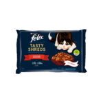 37969 PURINA FELIX TASTY SHREDS CARNES 4X80GR