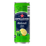 38096 SAN PELLEGRINO NATURALI LIMON Y MENTA LATA 33CL