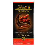 22761 LINDT CREATION CHILLY & CHERRY 150GR