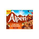 27142 ALPEN CEREAL BARS CHOCOLATE FRUIT & NUT 5UNID 145G