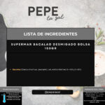 38339 SUPERMAR BACALAO DESMIGADO BOLSA 150GR