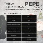 38385 PALANCARES QUESO FRESCO NATURAL PACK 4