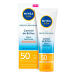 38512 NIVEA SOLAR FACIAL BRILLOS F50 50ML