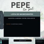 38520 BIOARTESA ALMENDRA CON PIEL CRUDA 250 GR