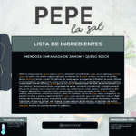 38927 MENDOZA EMPANADA DE JAMON Y QUESO 300GR