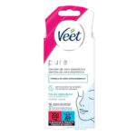 20461 VEET BANDAS CERA FACIAL SENSIBLE 16 UD
