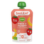 38897 SMILEAT POUCH FRESAS PLATANO 100GR