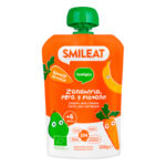38905 SMILEAT POUCH PERA PLATANO Y ZANAHORIA ECO 100GR