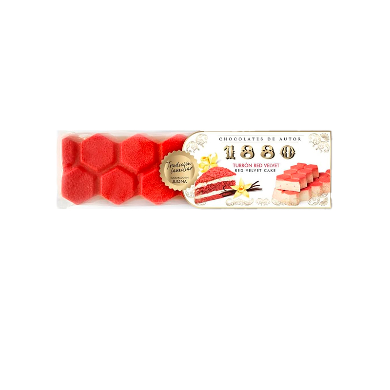 33185 1880 TURRON RED VELVET 300GR