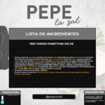 37588 1880 TURRON PANETTONE 200 GR