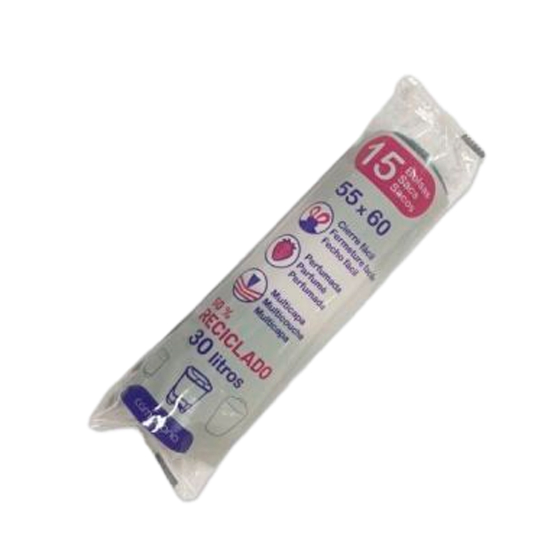 39346 CAMPEONA BOLSA BASURA 30L 15UNDS