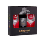 15477 GAUDIUM G.VINO ESTUCHE 1 BO+2 COPAS