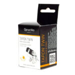 38329 QPRACTIKO TAPON TWIN CAVA & VINO