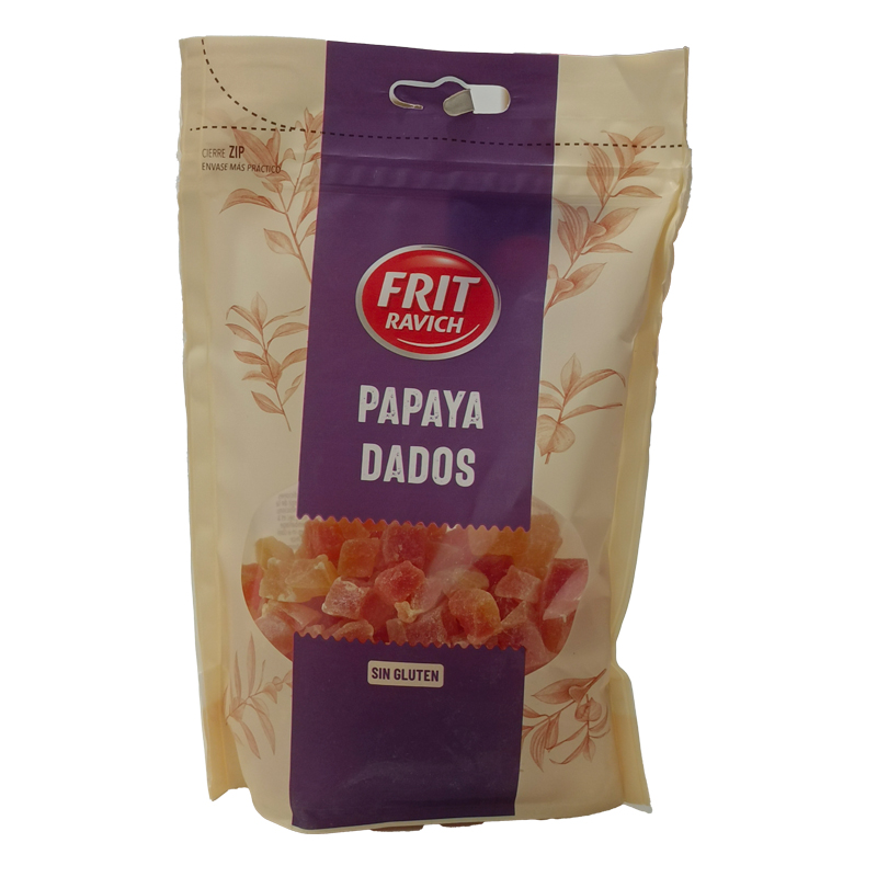 39645 FRIT RAVICH PAPAYA DESHIDRATADA DOYPACK 150 GR