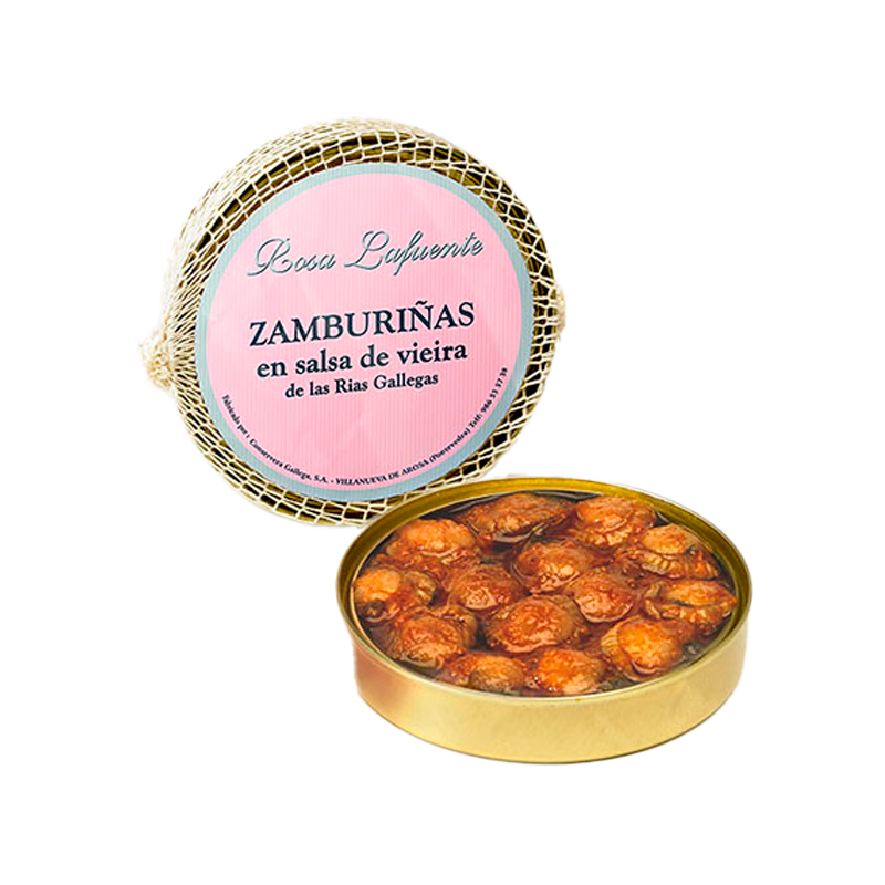 39671 ROSA LAFUENTE ZAMBURIÑAS SALSA VIEIRA 120 GR