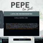 39673 NUTELLA MUFFIN 4 UNID