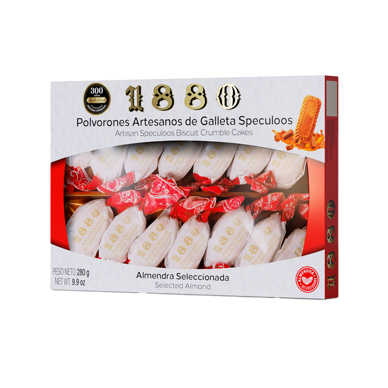 39778 1880 POLVORONES DE GALLETA SPECULOOS 280GR