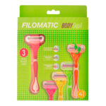 39850 FILOMATIC MAQUINA BODY DEPIL MUJER X 4