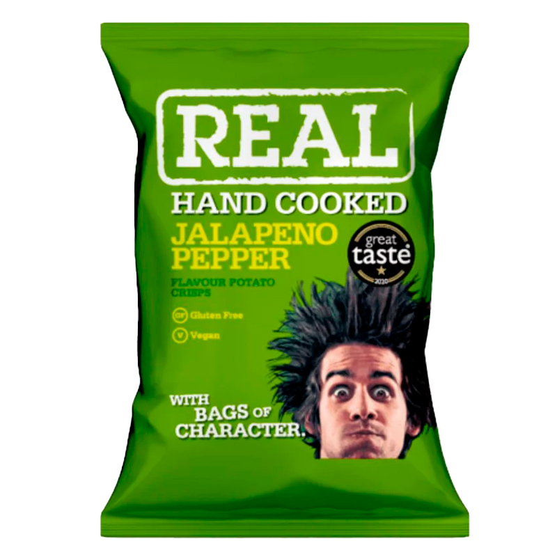 40179 REAL CRISPS PAPAS JALAPEÑO 150GR