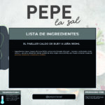 40337 EL PAELLER CALDO DE BUEY A LEÑA 950ML