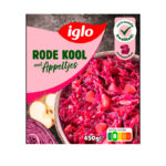 40317 IGLO RODE KOOL MET APPELTJES 450GR