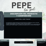 40429 LUMAR VELA VASO MAGIA