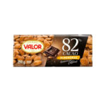 27224 VALOR CHOCOLATE 82% ALMENDRA ENTERA 250GR