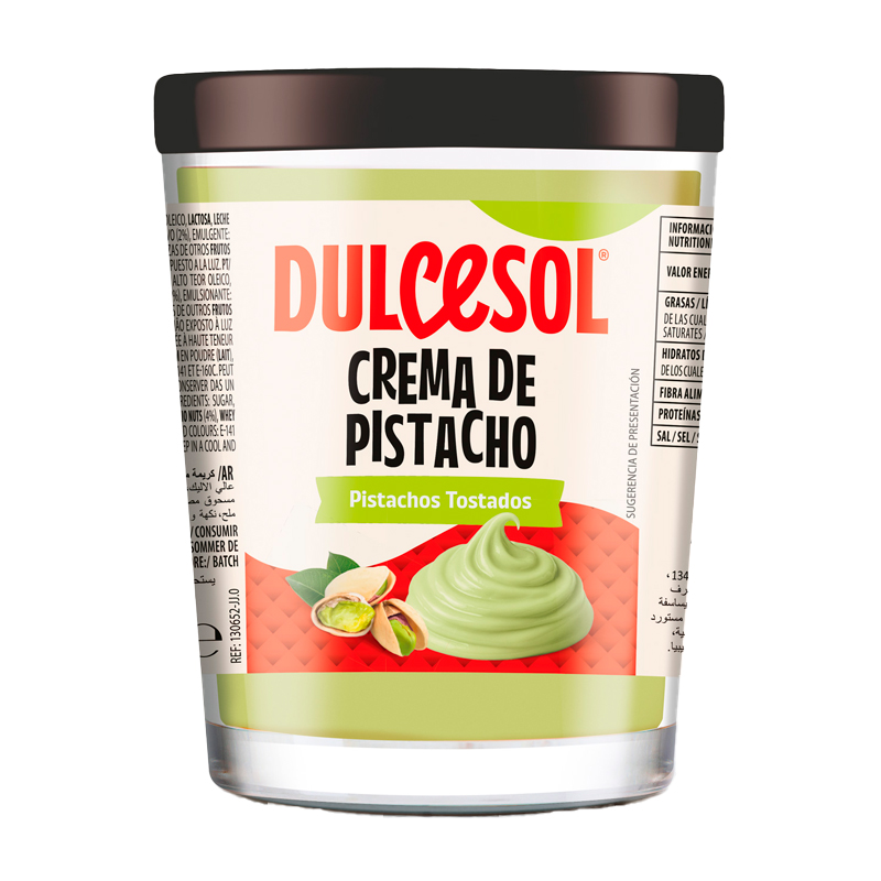 40492 DULCESOL CREMA DE PISTACHO 210GR