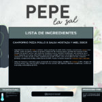 40568 CAMPOFRIO PIZZA POLLO & SALSA MOSTAZA Y MIEL 355GR