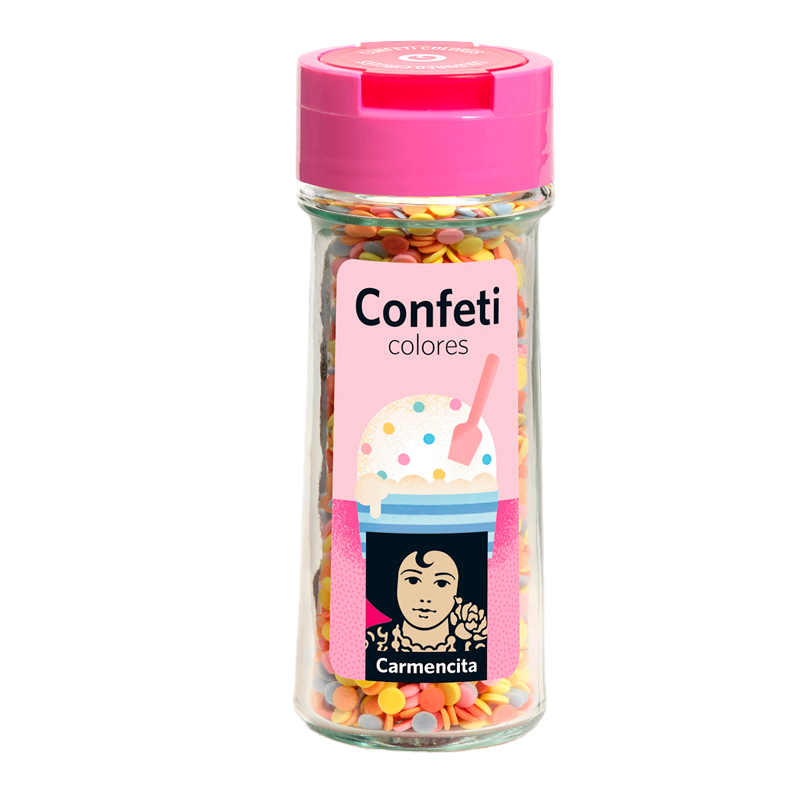40790 CARMENCITA CONFETI COLORES 55GR