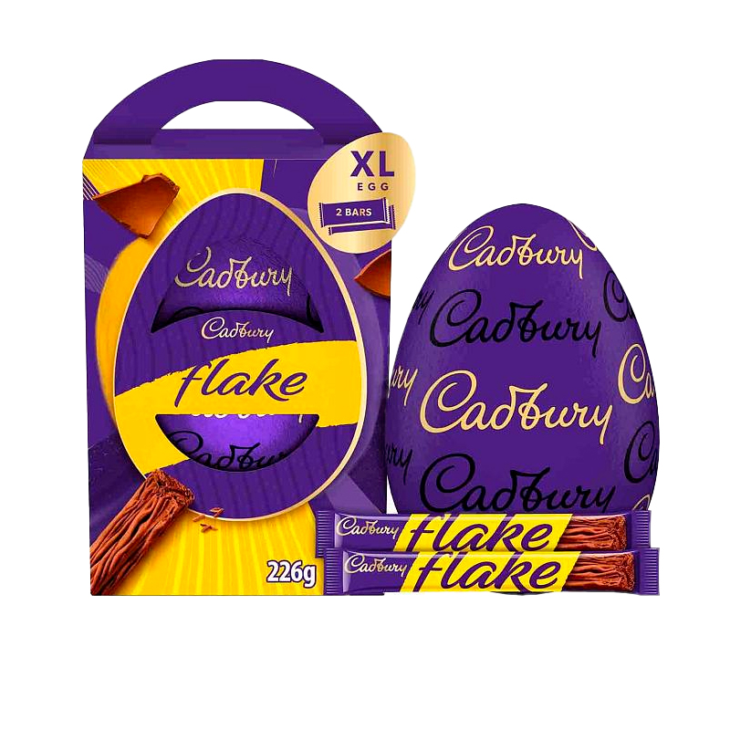 40804 CADBURY FLAKE HUEVO CHOCOLATE XL 226GR