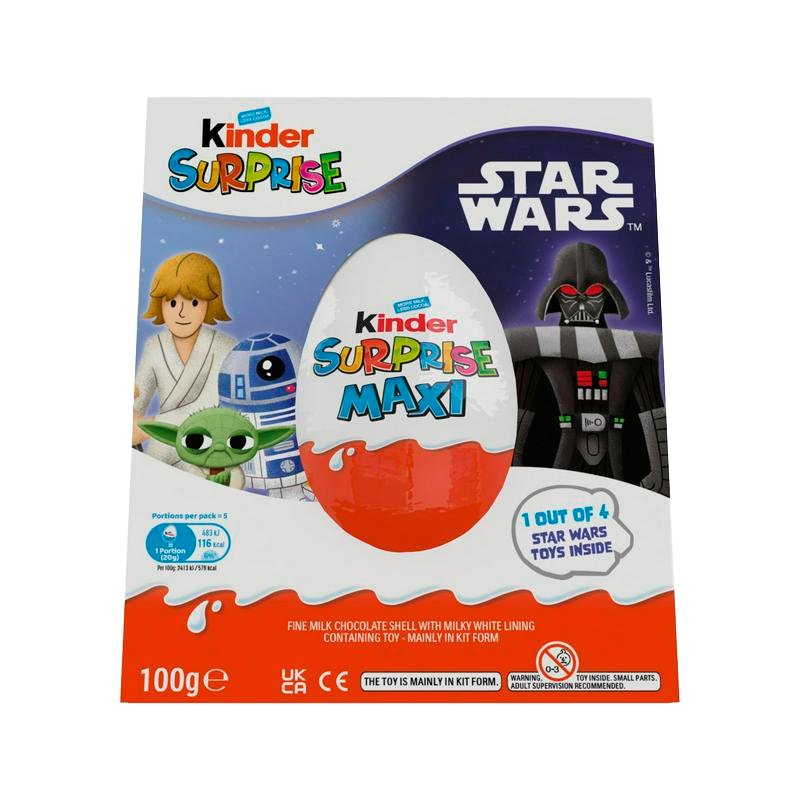 40811 KINDER HUEVO SURPRISE MAXI 100GR