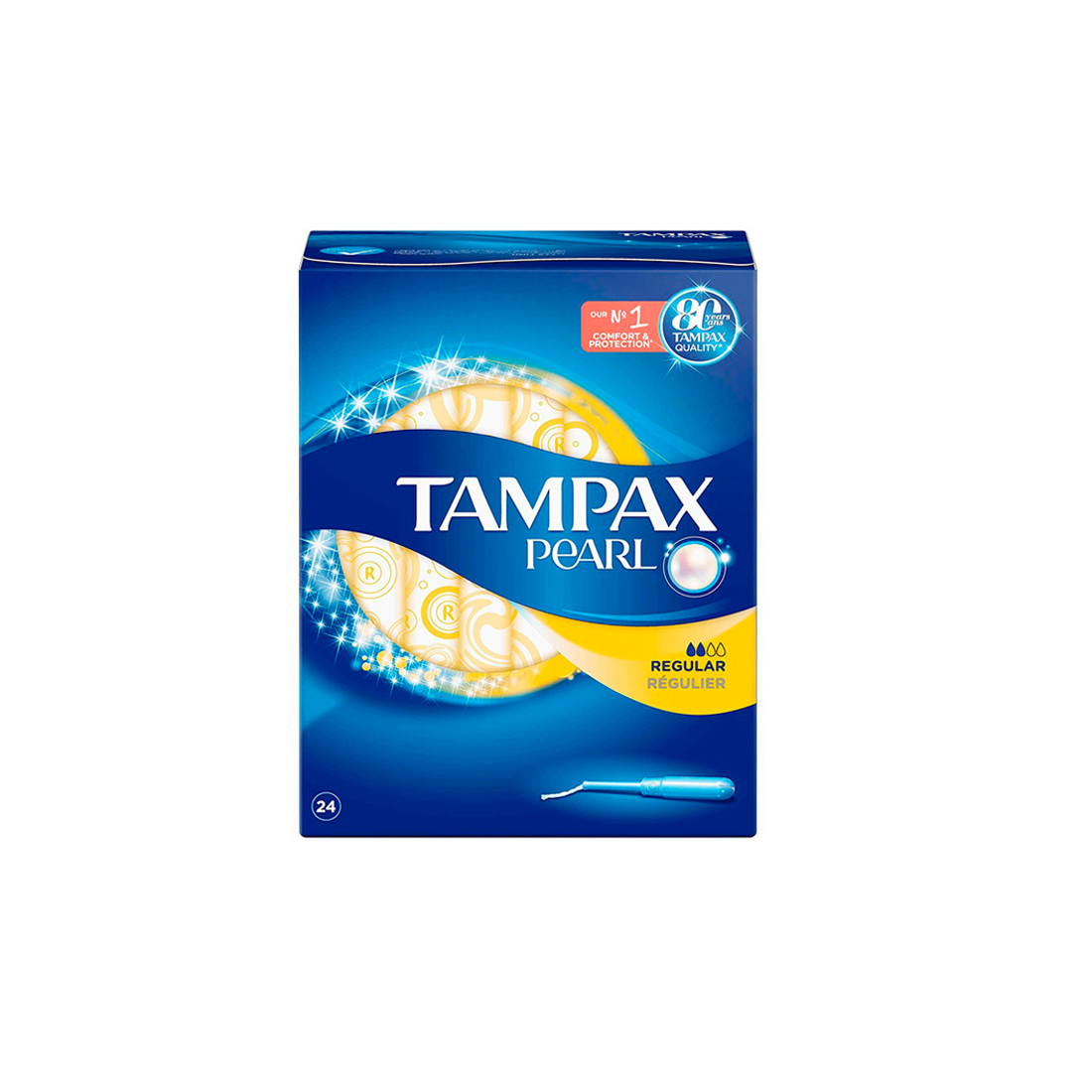 TAMPAX PEARL REGULAR 24UD