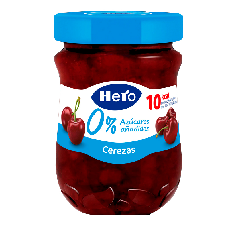 40913 HERO DIET CONFITURA CEREZA 280GR